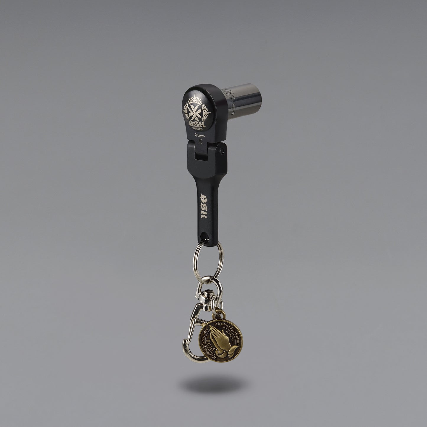 OSK 10mm Flex Ratcheting Wrench Keychain (3pcs set)