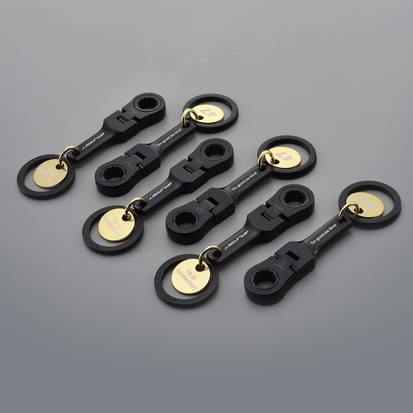 Purist 10mm Flexhead Ratcheting Wrench Keychain (LIMITED EDITION)