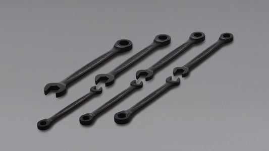 120T  RATCHETING WRENCH  SAE 7 PIECES SET