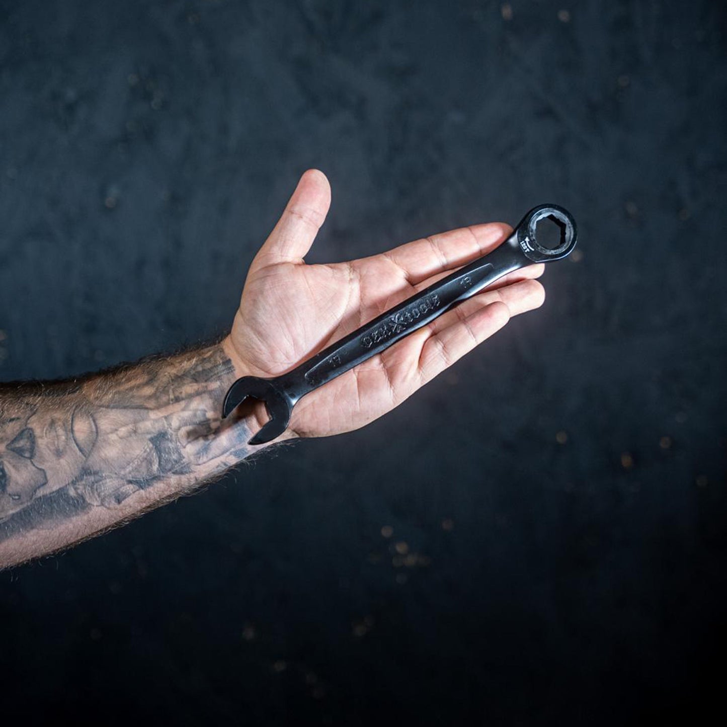 120T  RATCHETING WRENCH  METIRC 7 PIECES SET