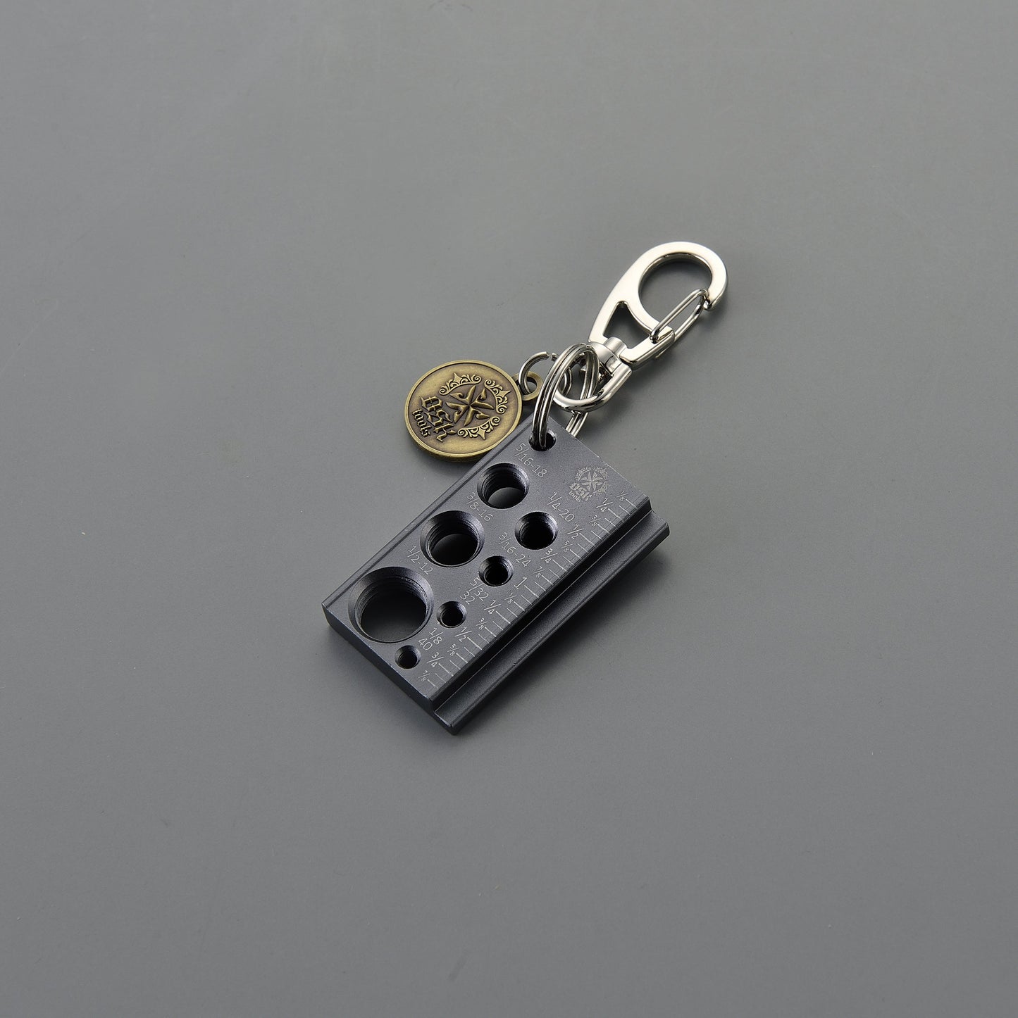 Simple Fastener Gauge SAE Key Chain