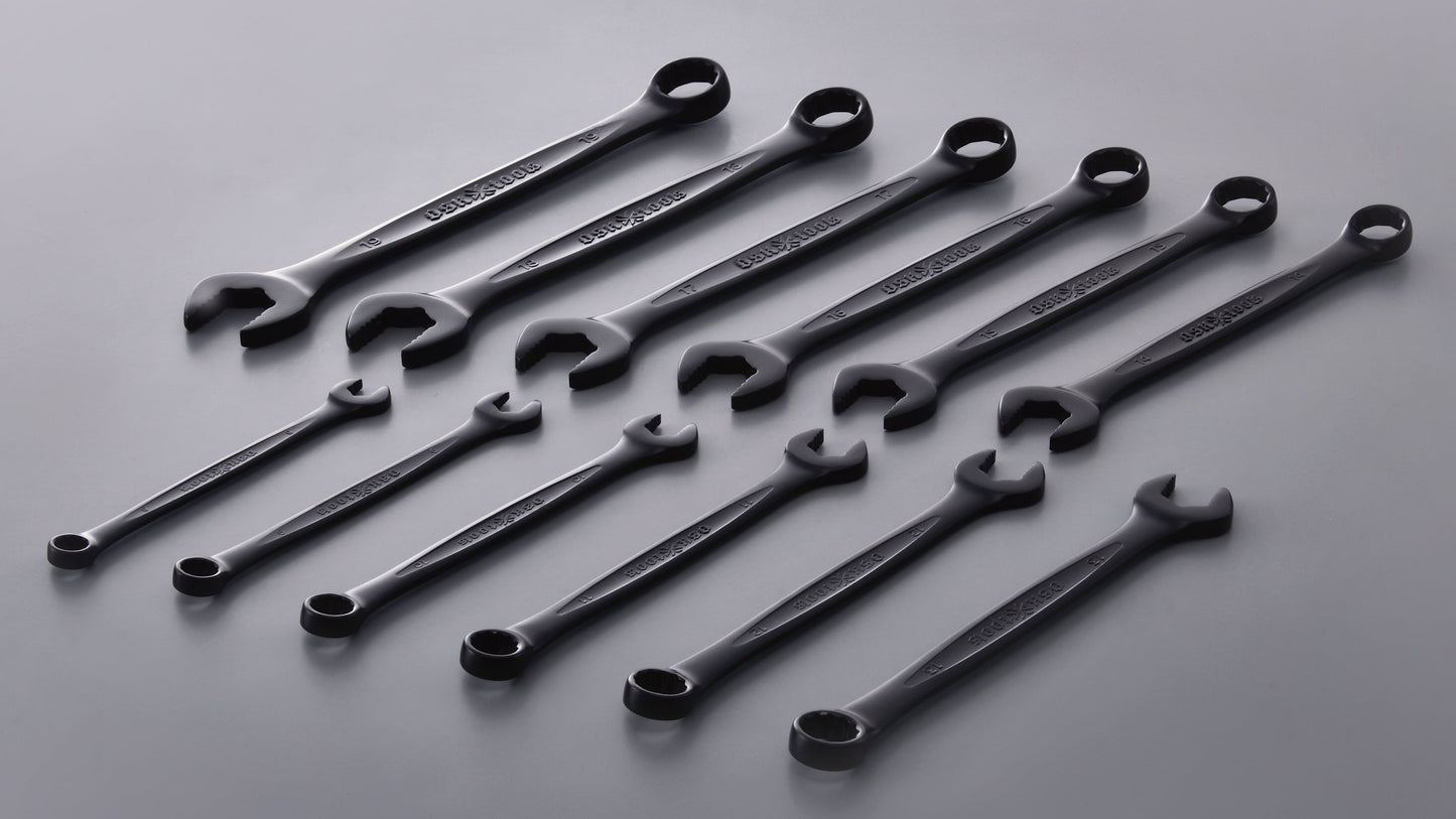 Standard Length Combination Anti-Slip Wrench Set 12 Pieces Set