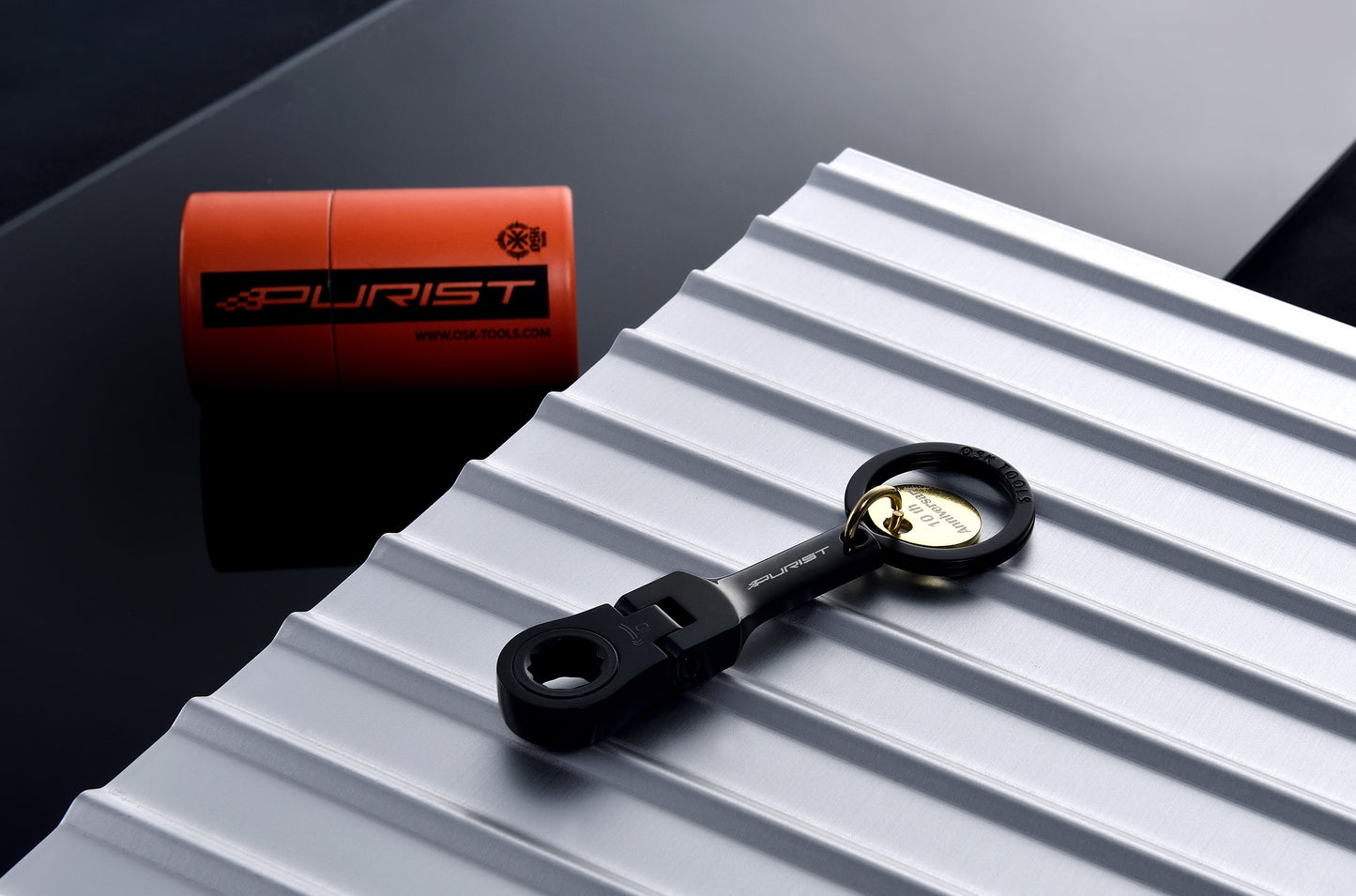 Purist 10mm Flexhead Ratcheting Wrench Keychain (LIMITED EDITION)