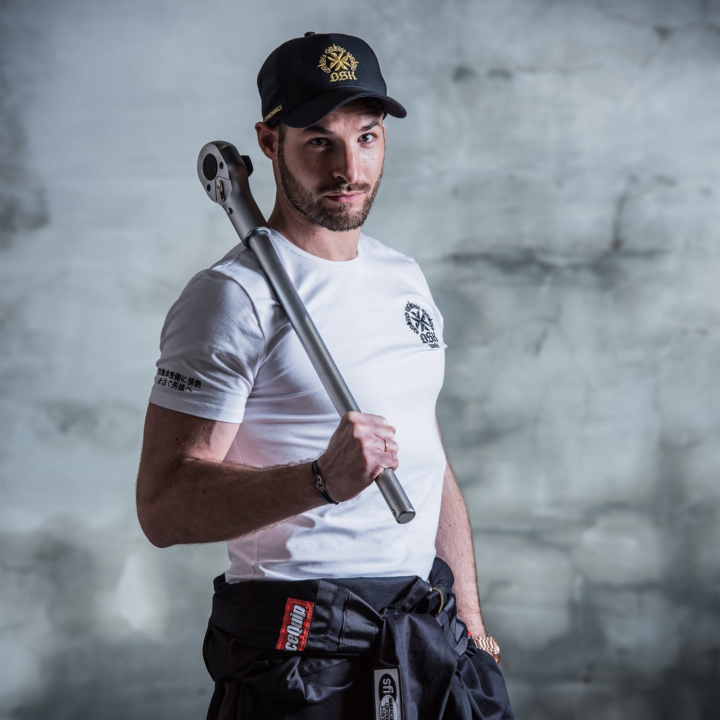 OSK Golden Snapback Casual Cap