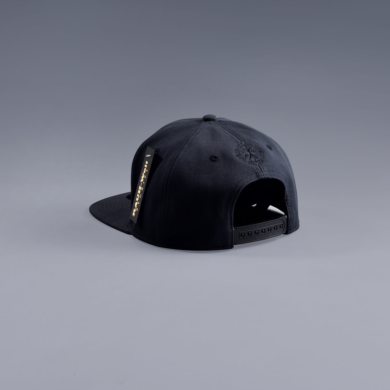 RWB X OSK Black Snapback Flat Cap