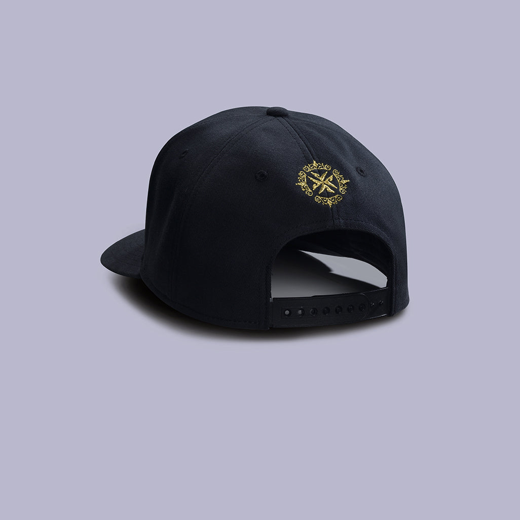 OSK Golden Snapback Casual Cap